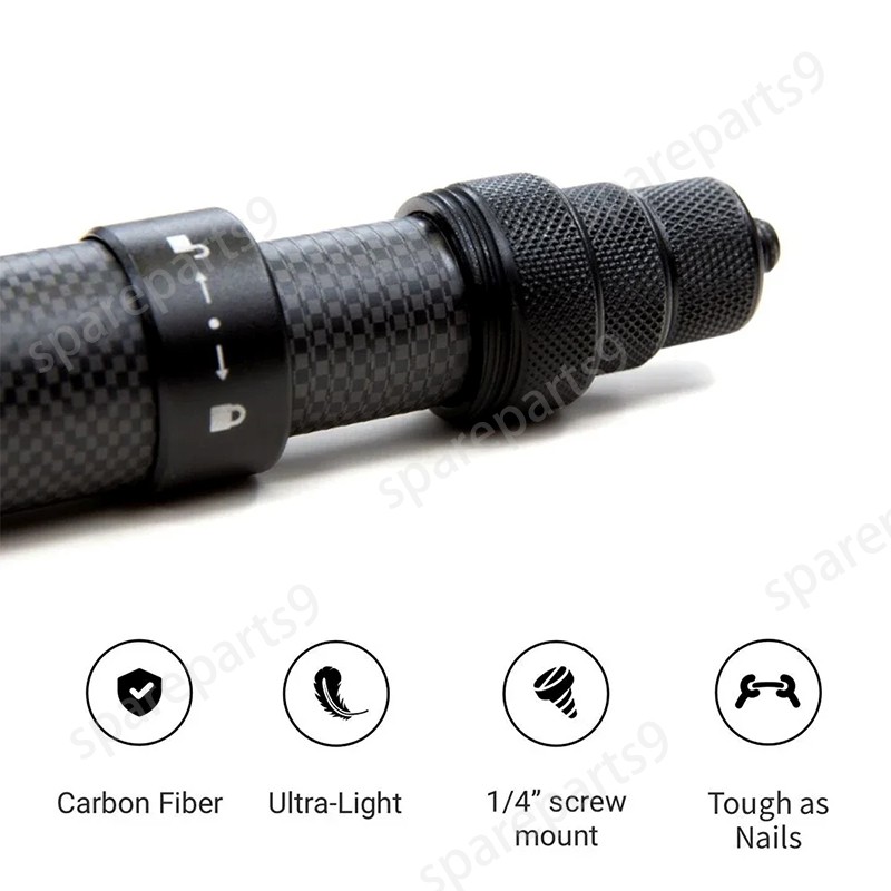 150cm Carbon Fiber Selfie Stick Extended Pole For Insta360 X5X4 X3 X2 X ONE R RS