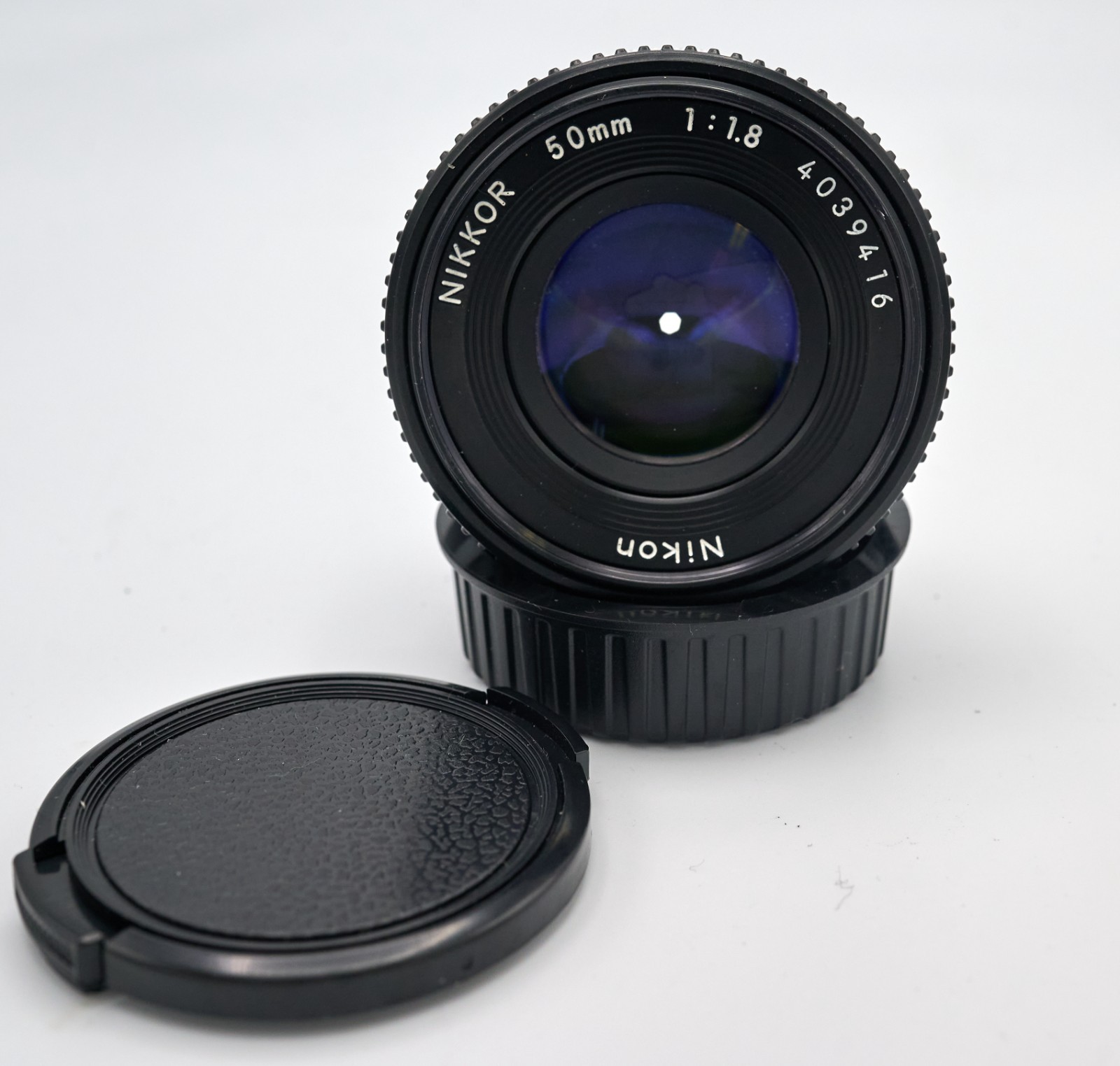Nikon Nikkor AI-S 50mm f1.8 Pancake Standard Normal Lens, TESTED[Excellent] READ