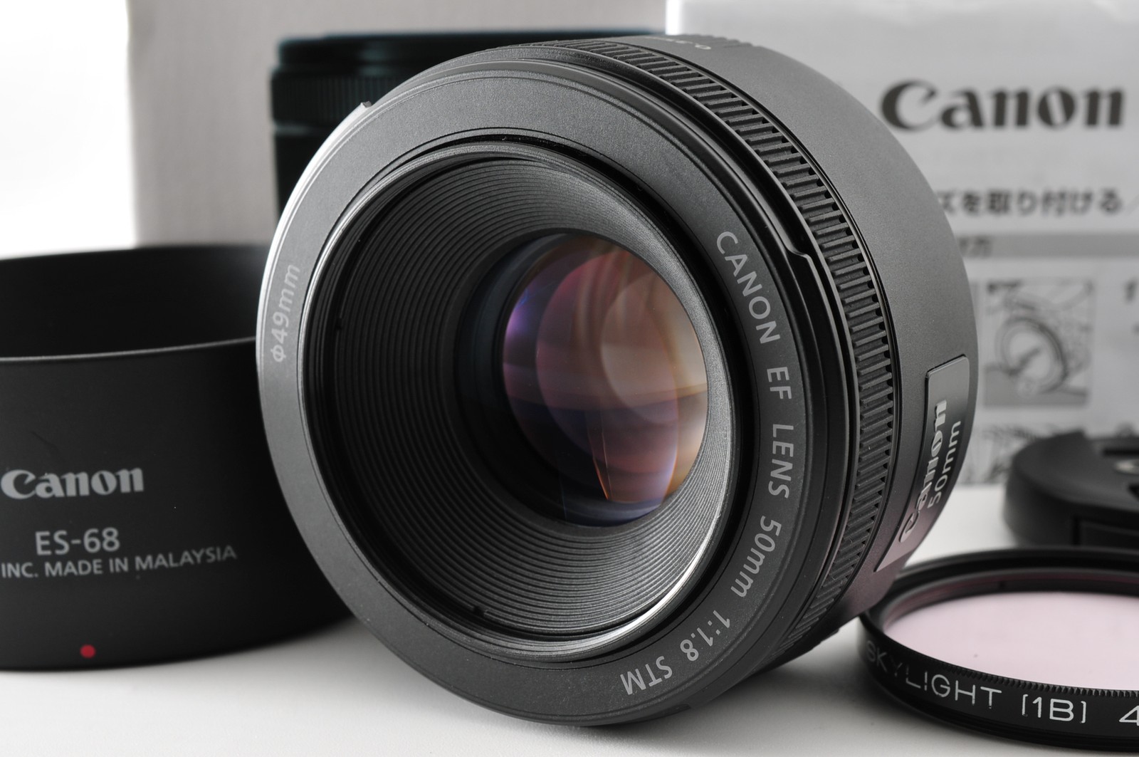 [MINT in Box] Canon EF 50mm f/1.8 AF Auto Focus Standard Lens EOS From JAPAN