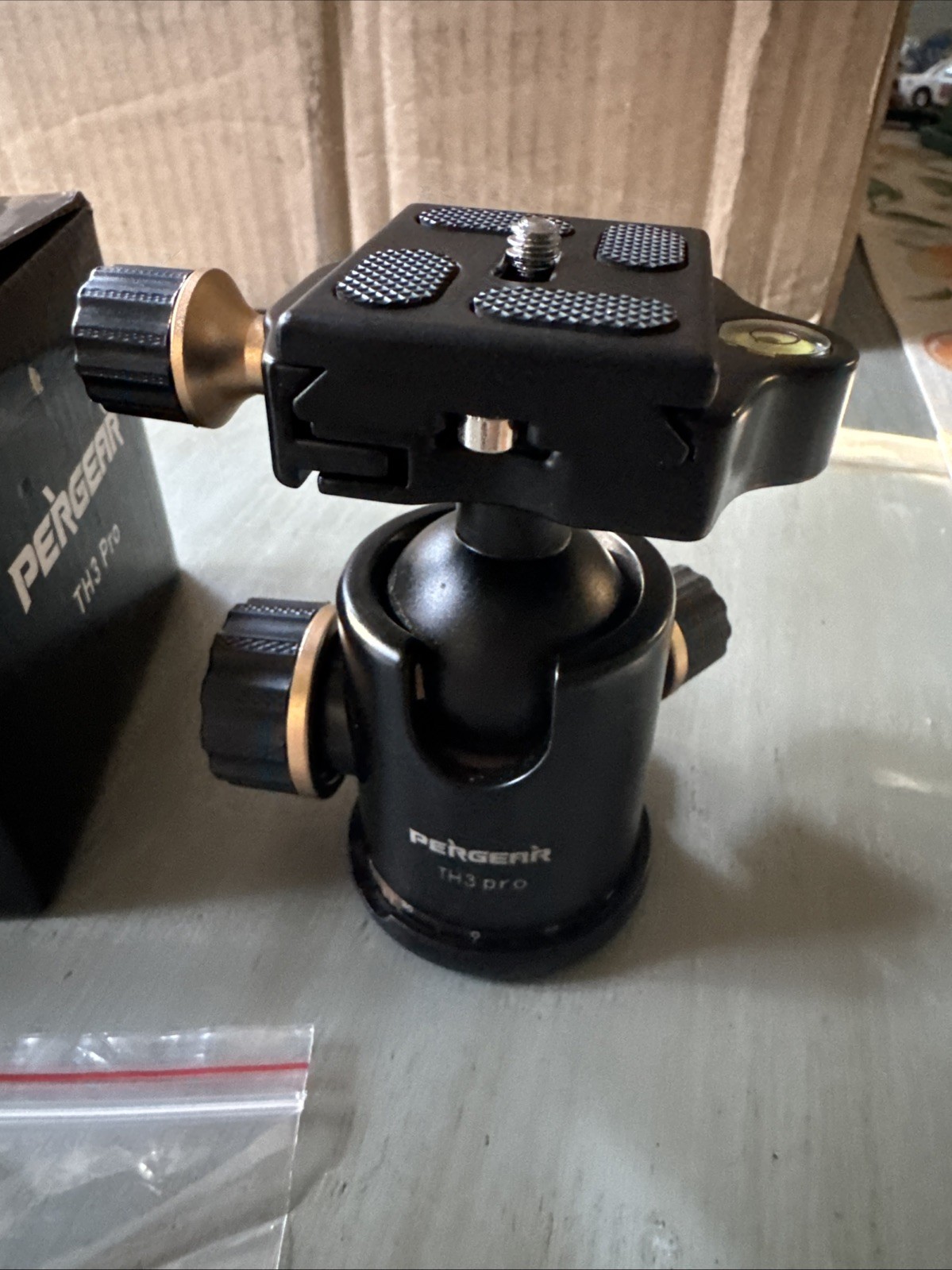 Pergear TH3 Pro DSLR Camera Tripod Ball Head, 8KG/17.6lbs Loading Capacity, 3