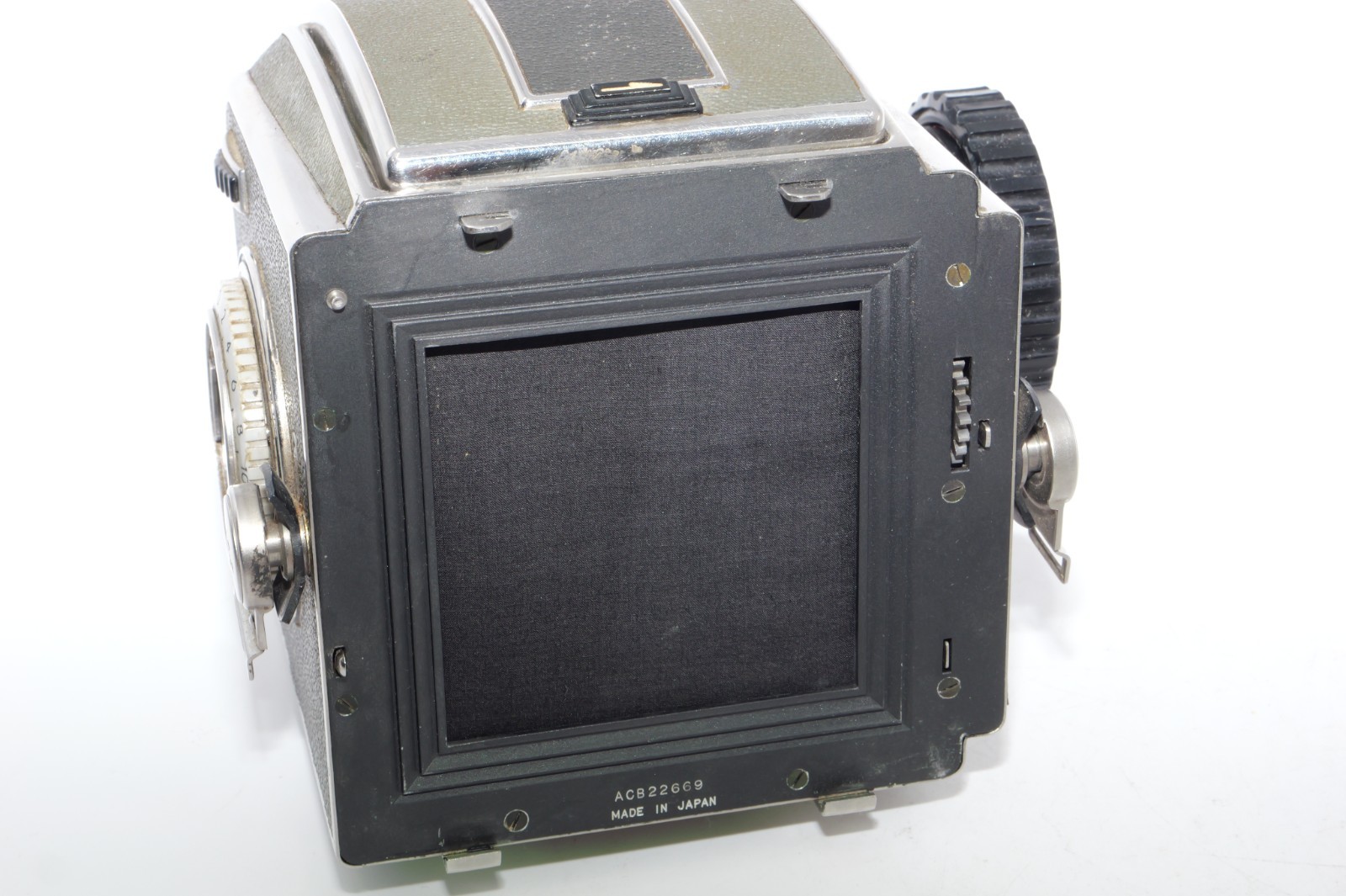 Zenza Bronica DeLuxe Medium Format 6×6 Slr Film Camera. 7.5cm f2.8 Lens. Prism.
