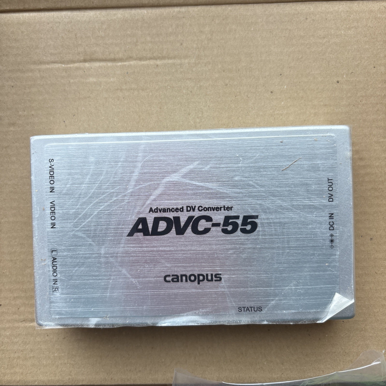 Canopus ADVC-55 Analog-to-FireWire DV Converter NTSC/PAL/SECAM S-Video RCA
