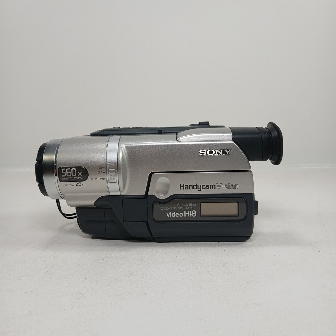 Sony Handycam Vision CCD-TRV608 NTSC Video Hi8 Camcorder Tested & Works