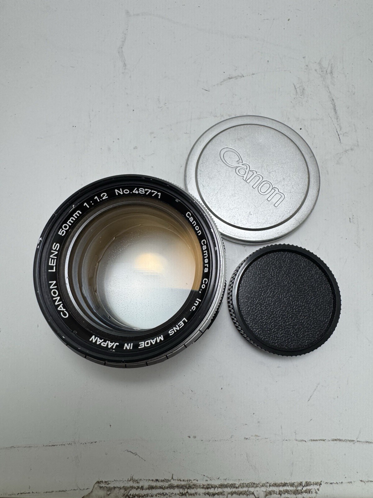 Canon 50mm f1.2 50/1.2Japan Standard Lens Leica Ltm m39 Read Well Haze US Seller