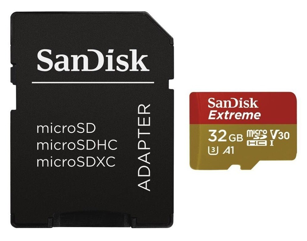 Sandisk Extreme Micro SD Card w/ Adapter 32GB 64GB 128GB 256GB 512GB Nikon GoPro
