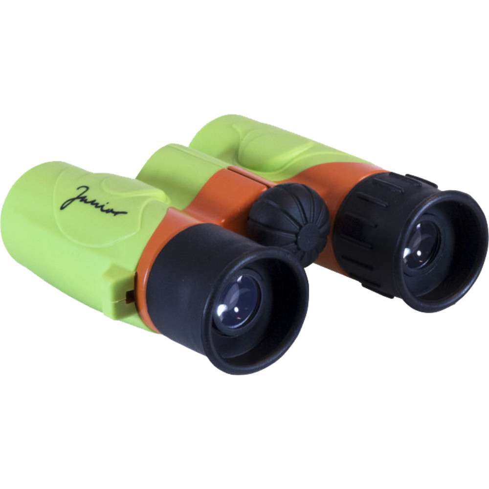 FOCUS SPORT OPTICS Junior Binoculars Green/Orange 6×21 – 10-Year Warranty