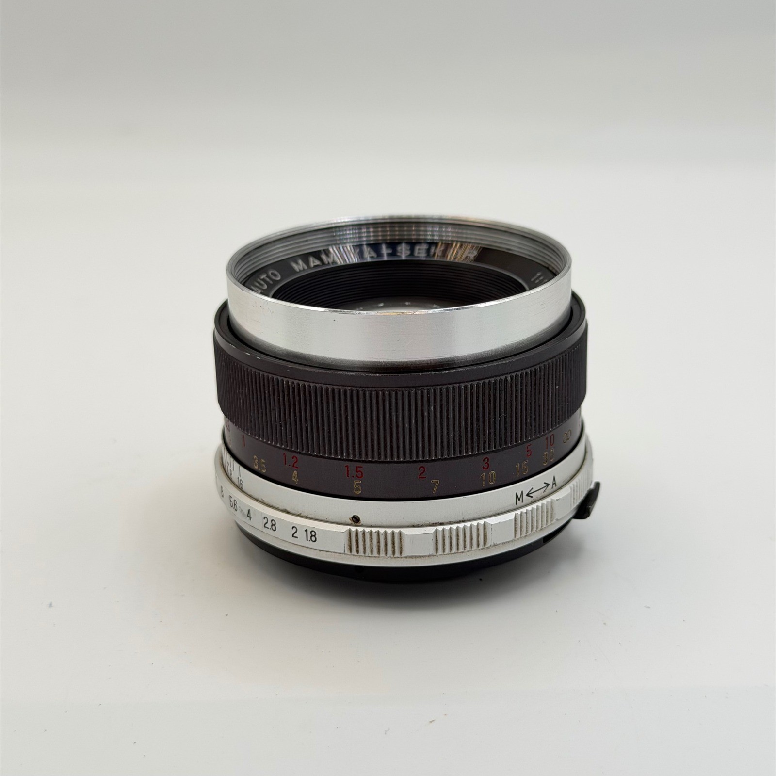 Mamiya-Sekor 55mm f1.8 Auto Lens M42 Screw Mount Vintage Prime Japan No. 54210