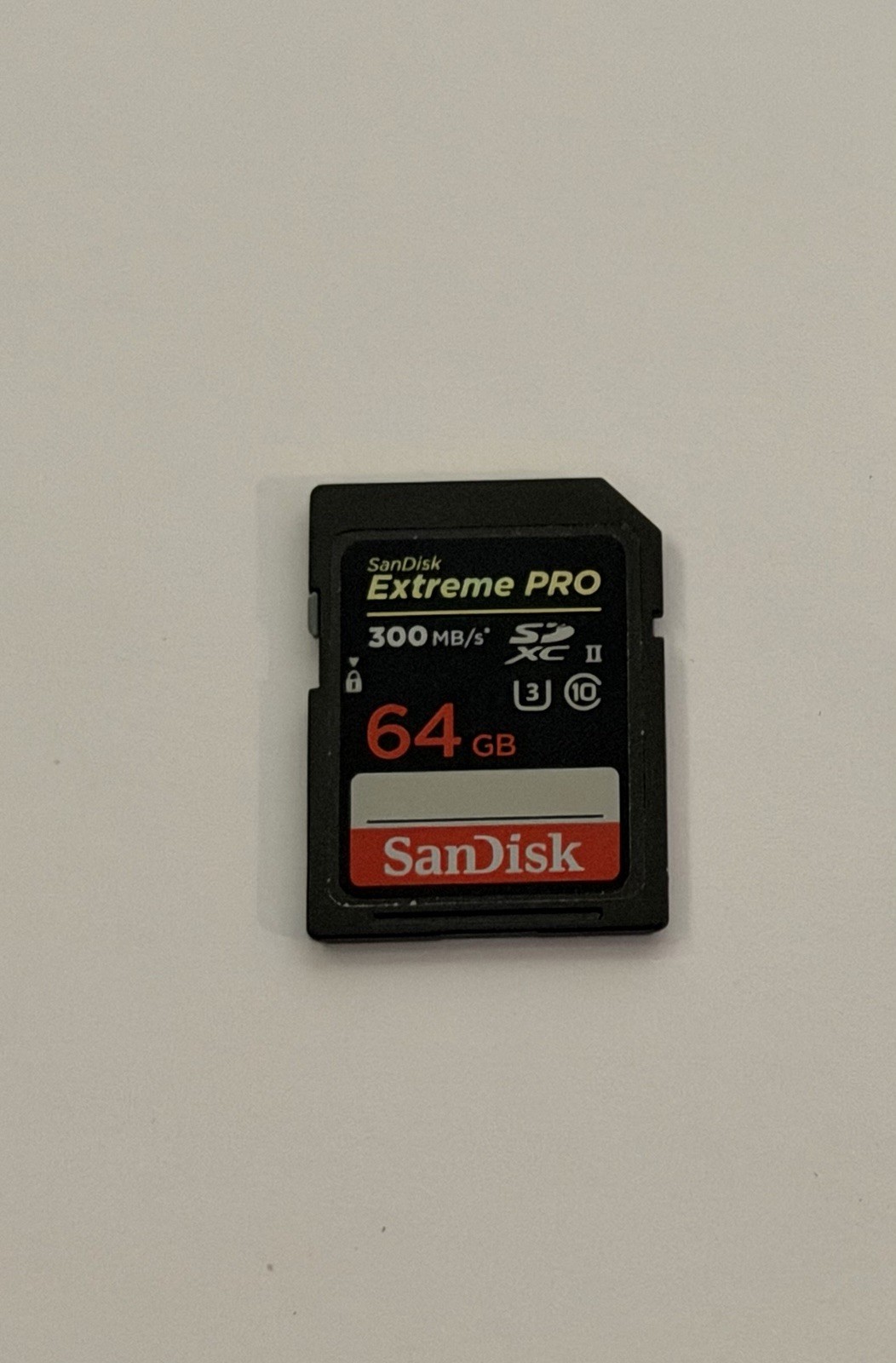 SANDISK 64GB Extreme PRO SDXC UHS-II Memory Card V90 4k 300mbps Read/write 2Alvb