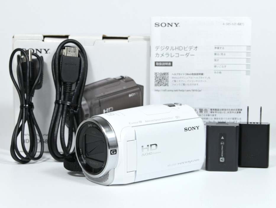 SONY HDR-CX680 Handycam Camcorder Full HD Video Camera English OK [Open Box]
