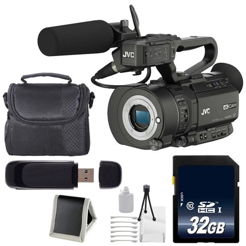 JVC GY-LS300 4KCAM Handheld S35mm Camcorder (Intl Model) (Body Only)+ Carrying C