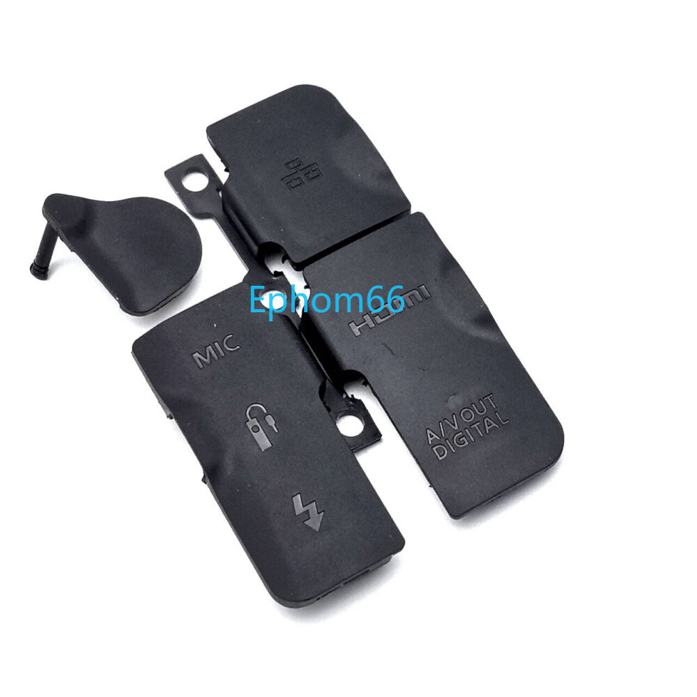 New For Canon EOS 1DX 1DX Camera MIC AV OUT HDMI USB Interface Rubber Cover