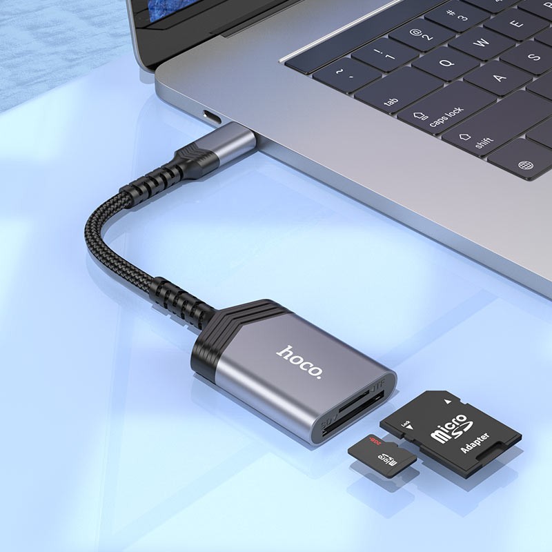 Type-C or Lightning Memory Card Reader (SD & MicroSD Card) – NEW
