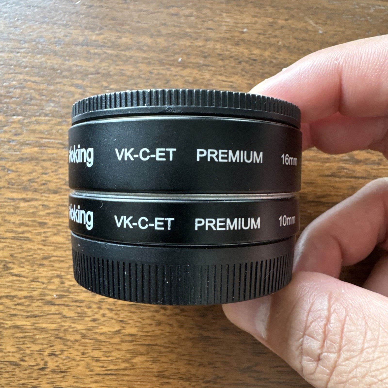 Voking VK-C-ET Premium Extension Tube Set (10mm,16mm) for Canon EOS M