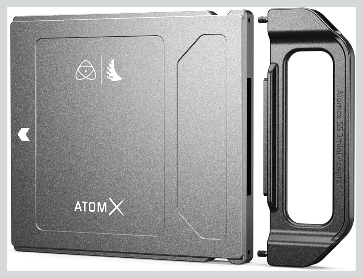 Angelbird AtomX SSDmini 1TB Internal SSD for Atomos Recording Monitors – Gray…