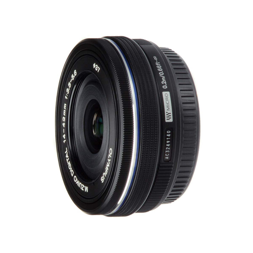 Olympus M.Zuiko Digital ED 14-42mm f/3.5-5.6 EZ Lens (Black)