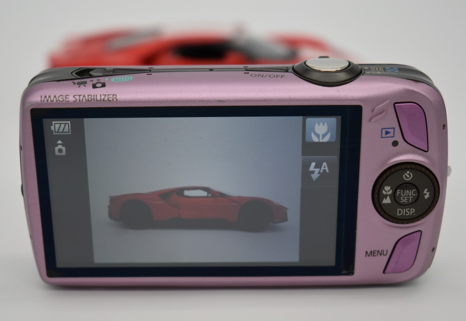 Canon PowerShot SD980 IS Pink Digital Camera 5x Zoom 12.1MP Bundle – TESTED ✅