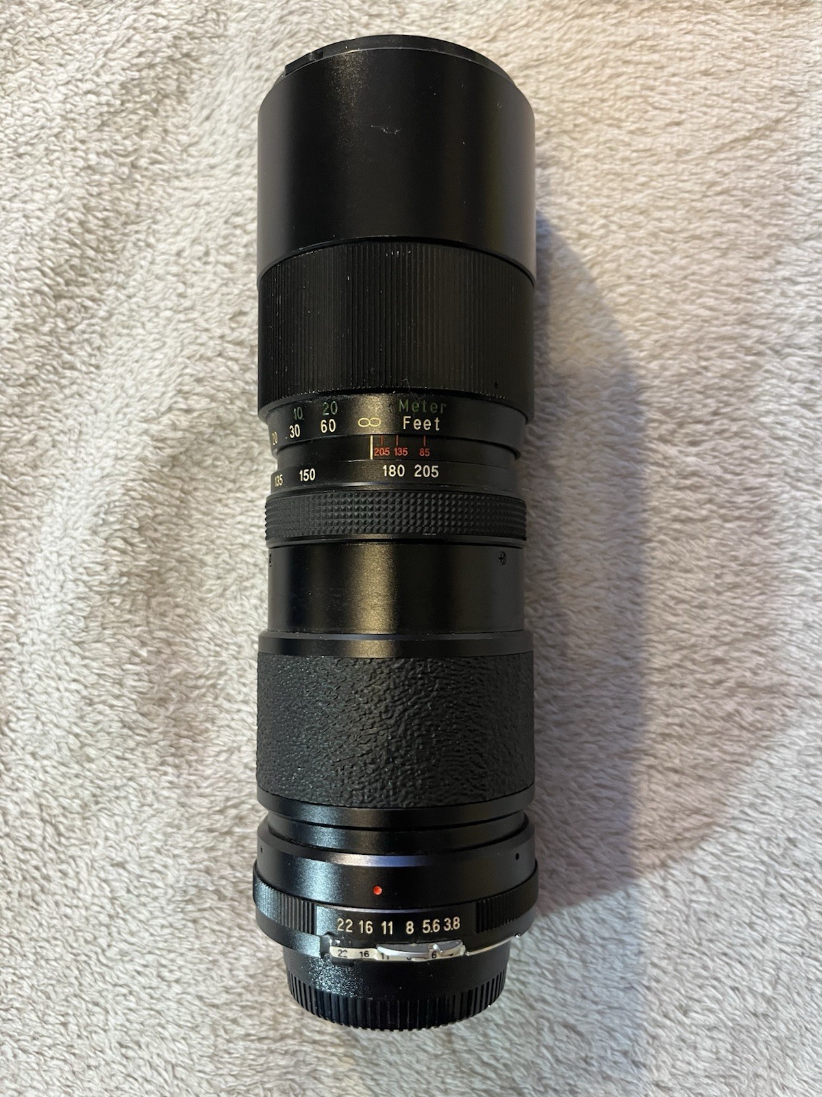 Vintage Vivitar Auto-Zoom 85mm 205mm-1:3.8 Lens No. 22331416