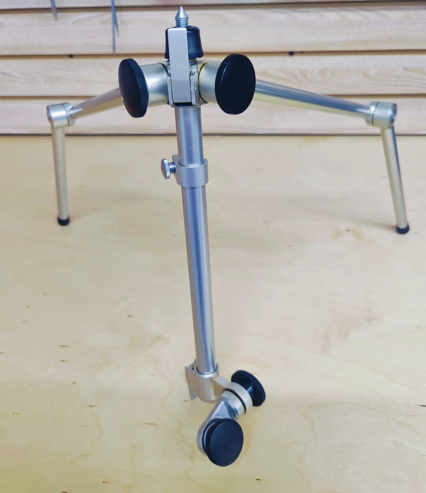 Paillex Maillard Foldable Camera Tripod w/ Pan/Tilt Head, Rubber Feet