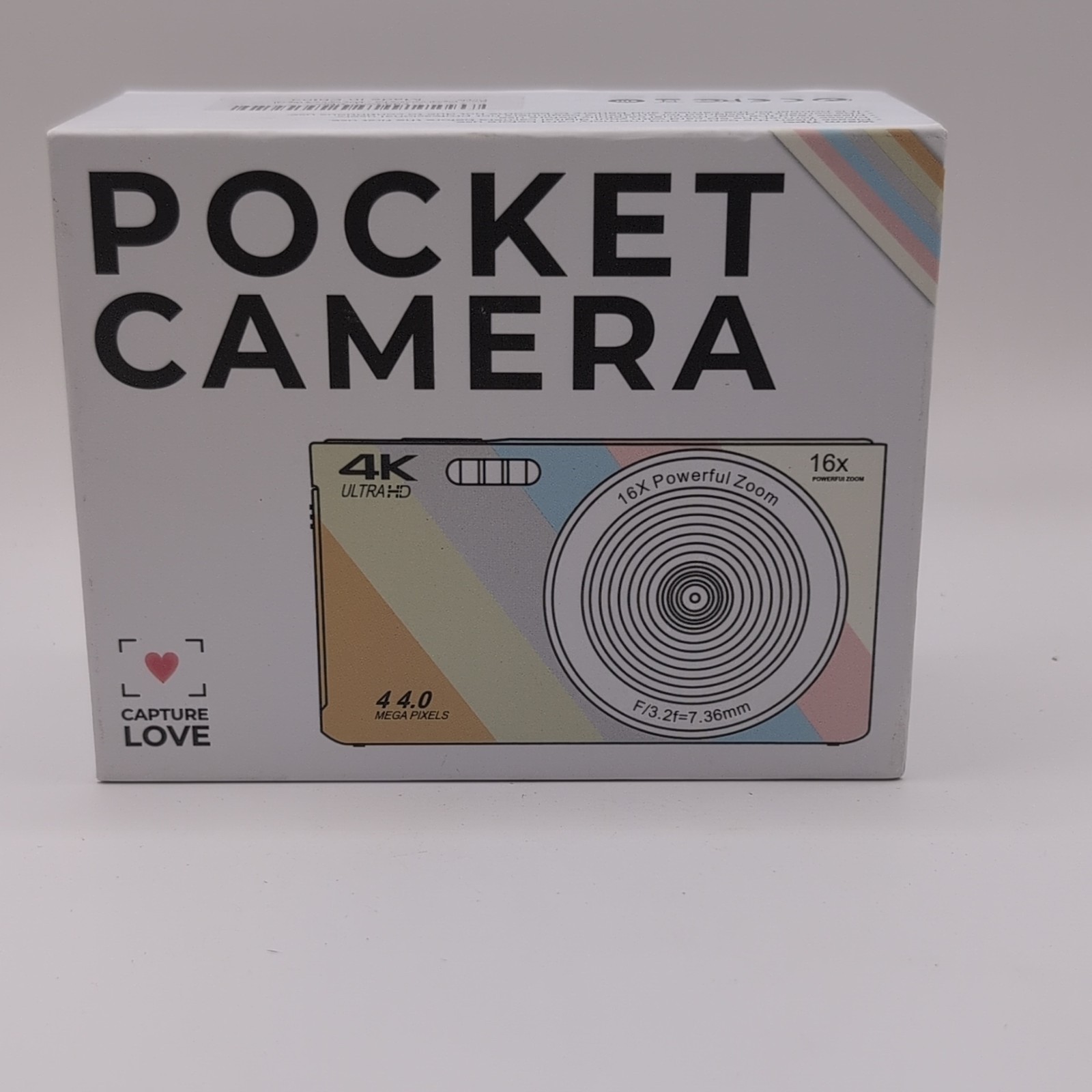 Pocket Camera 4K Video Recording 44.0MP 16x Optical Zoom Compact Purple