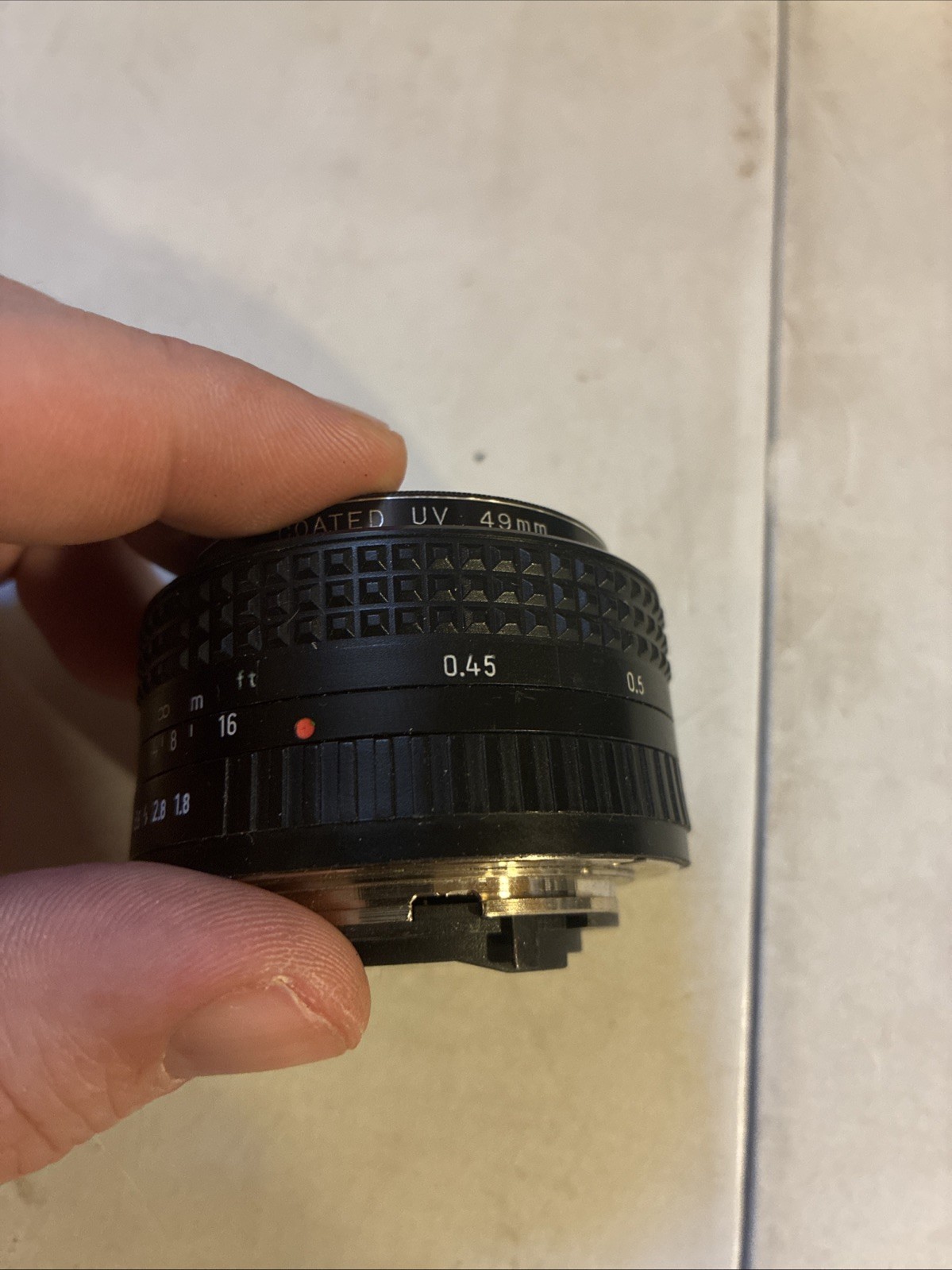 Carl Zeiss Jena DDR P 1:1.8 F=50mm MC Lens Praktica