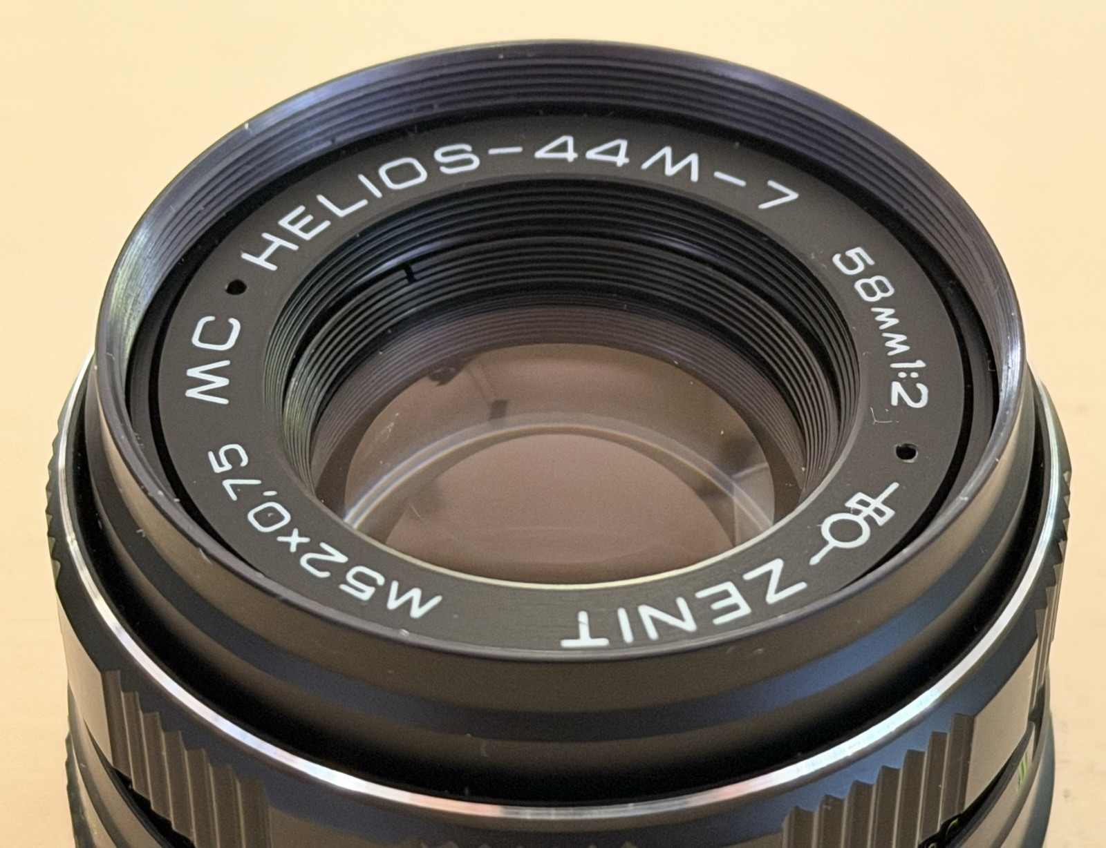 Helios MC 44M-7 58mm f/2 M42 Soviet Portrait Lens – Excellent Condition