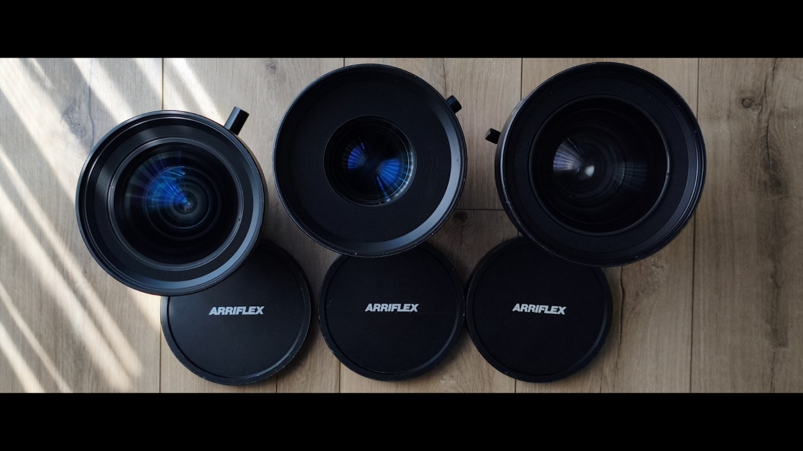 Zeiss ARRI Variable Prime Lens Set VP1 VP2 VP3 T2.2 PL Mount Arriflex 35mm