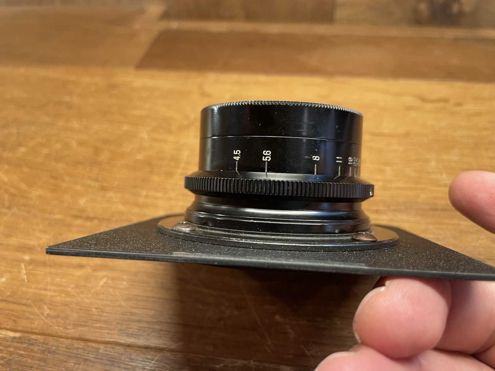 *Near Mint* Musashino Koki ( Wista ) Luminant 18cm 180mm F/4.5 Barrel Lens
