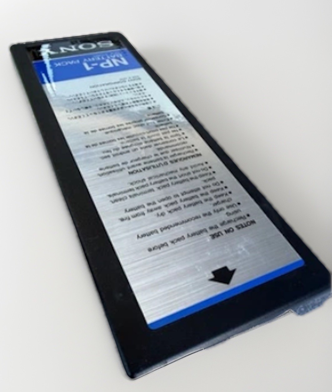 Sony NP-1 Battery Pack 12V 1.5Ah Made in Japan Untested w Box