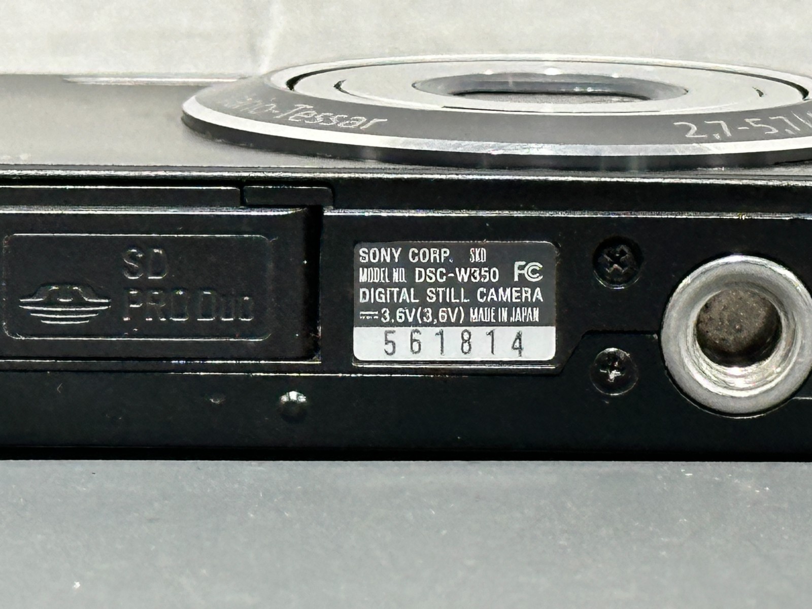 Sony Cyber-Shot DSC-W350 14.1 MP Compact Digital Camera Issues Read Description