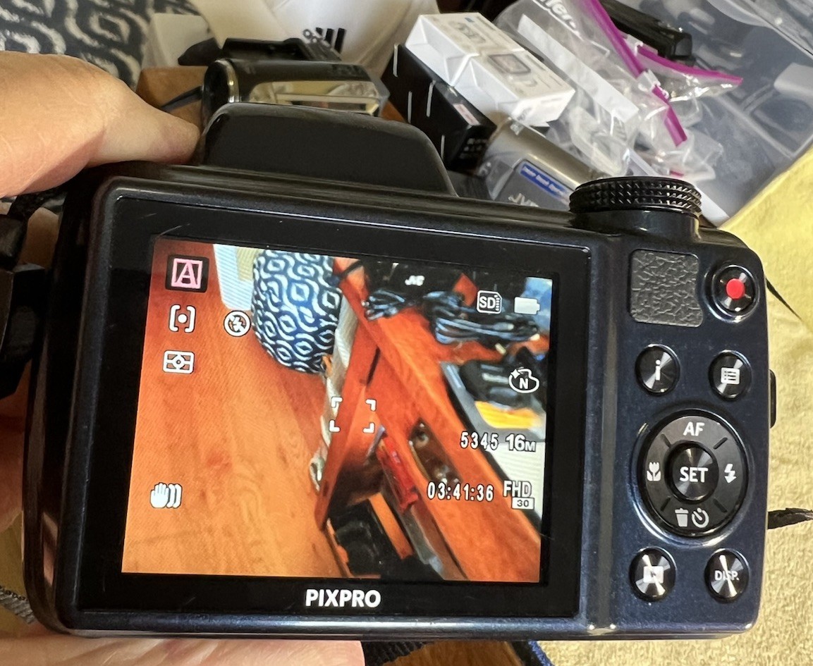 Kodak PIXPRO AZ528 16MP 52x Optical Zoom Digital Camera – Blue – Bundle- Wi-Fi
