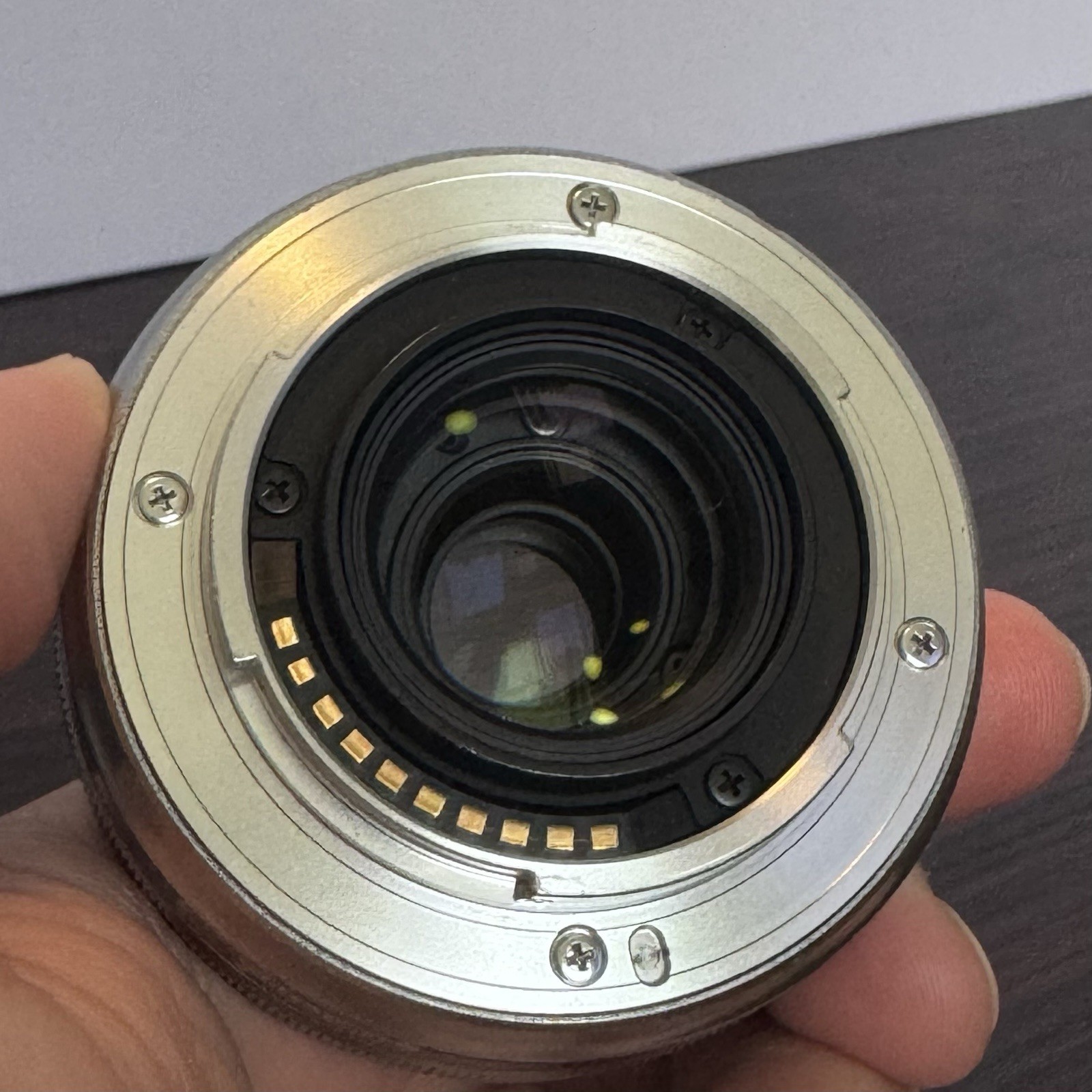 Fujifilm XF 27mm Pancake Lens F2.8 Silver