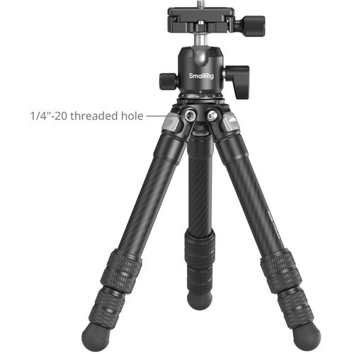 SMALLRIG CARBON FIBER POCKET TRIPOD KIT
