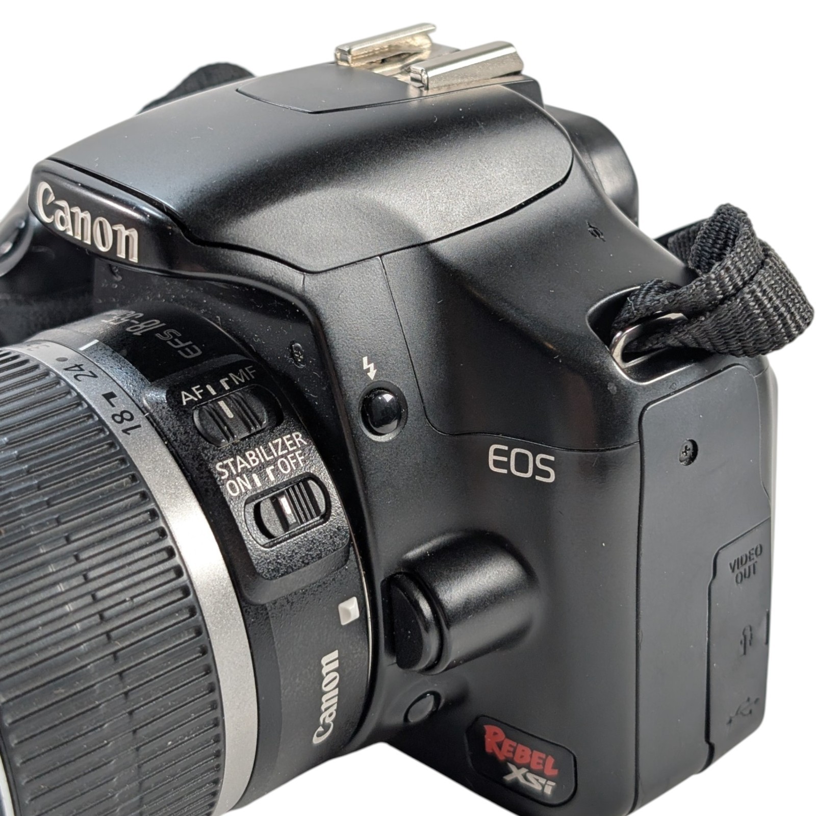 Canon EOS Rebel XSi 450D 12.2MP DSLR Digital Camera w/ EF-S 18-55mm IS Lens