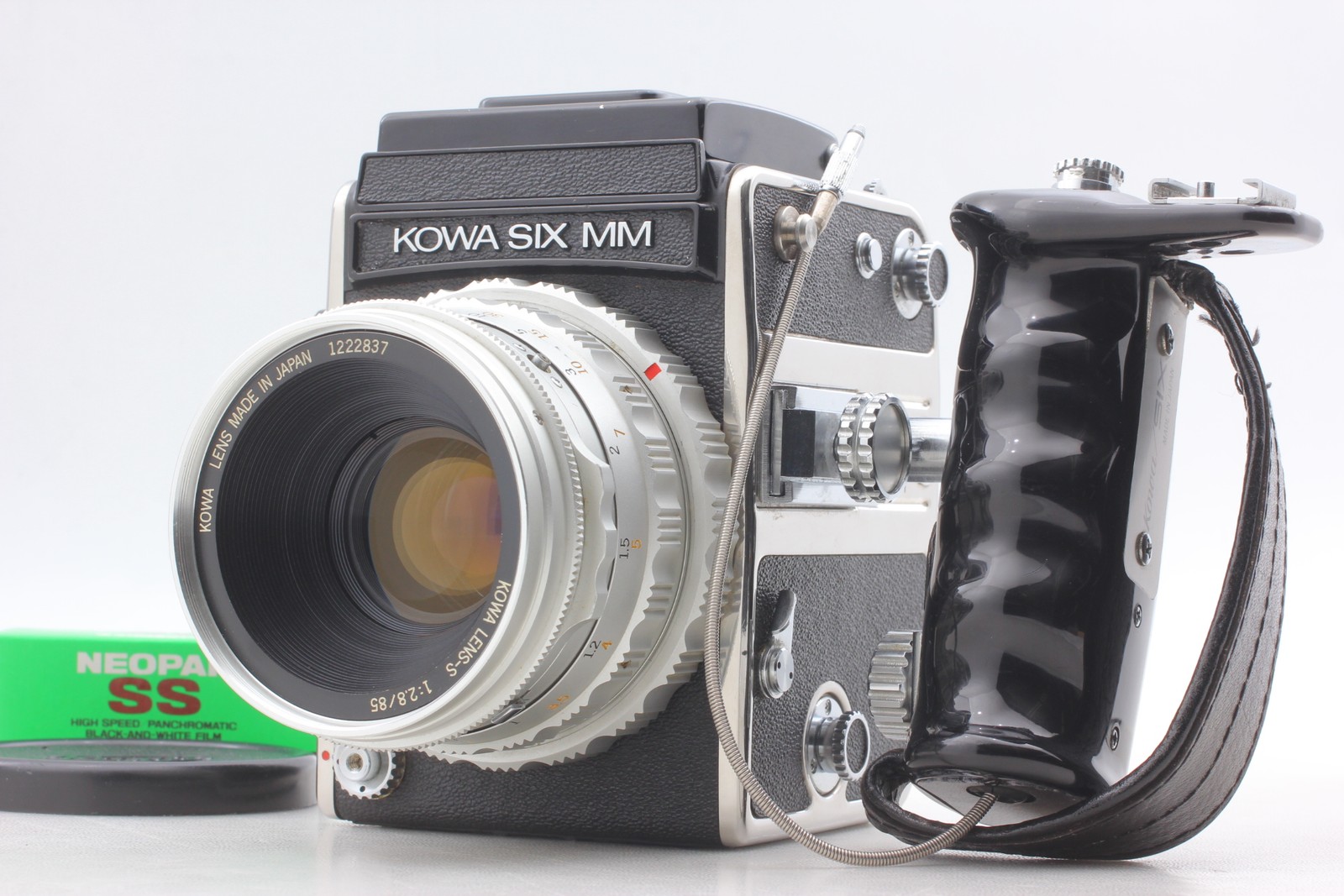 Near Mint : Kowa SIX MM Late Silver 6×6 Medium Format Film SLR 85mm f2.8 JAPAN