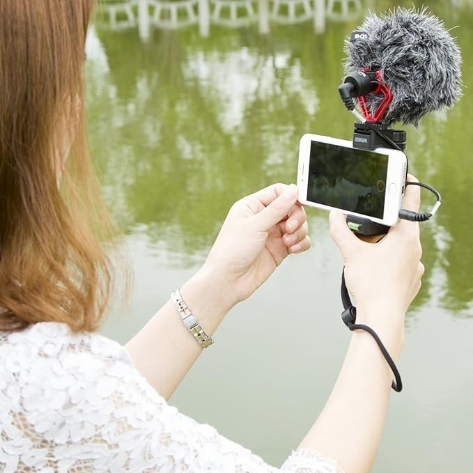 BOYA BY-MM1 Compact Shotgun Video & On-Camera Mini Recording Microphone, Black