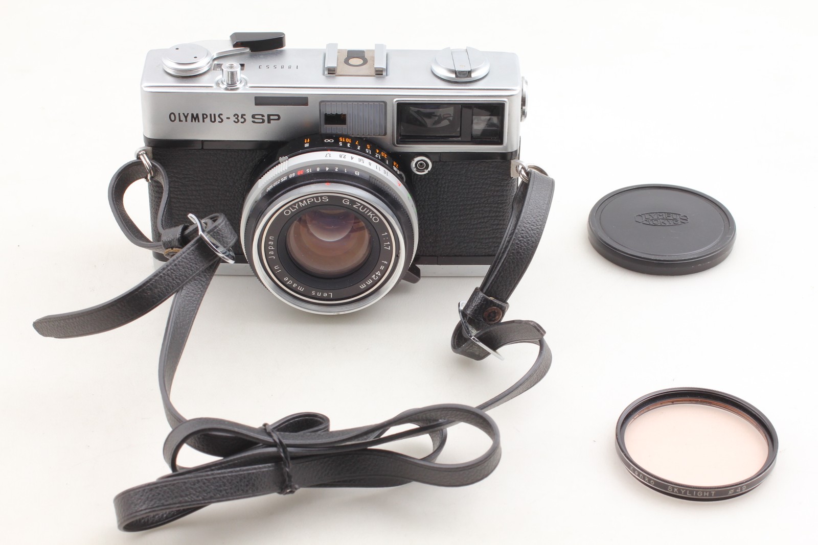Meter Works [MINT+++ Strap] Olympus 35 SP 35mm Film Camera 42mm f/1.7 Lens JAPAN