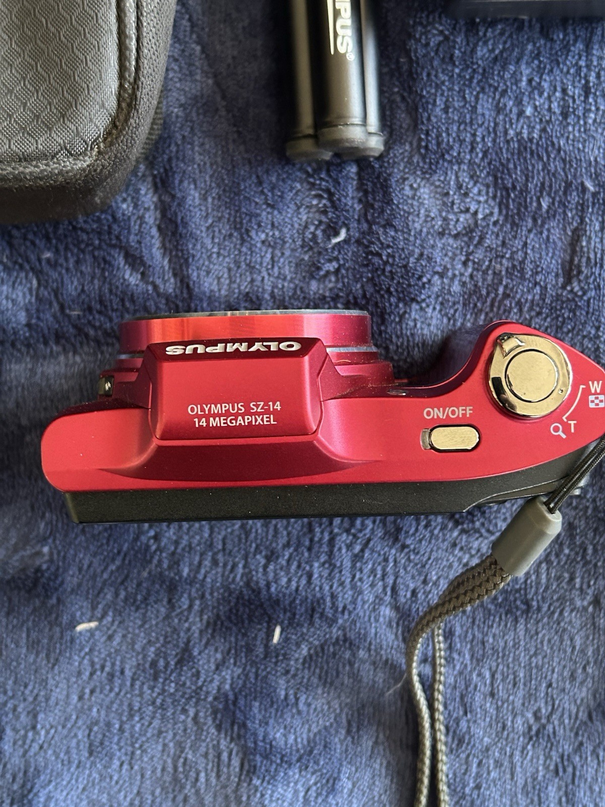 Olympus SZ-14 14.0MP Compact Digital Camera 24x Optical Zoom Red MINT works