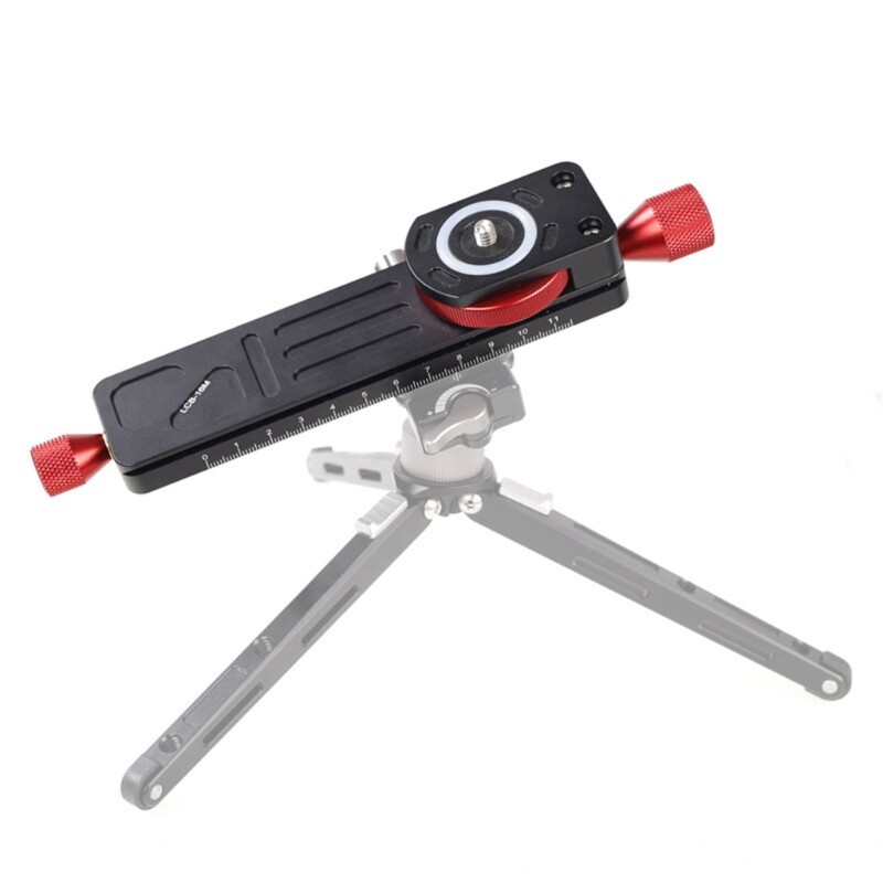 LCB-16M 160mm Desktop Video Slide Rail Professional Macro Rail Slider Clamp