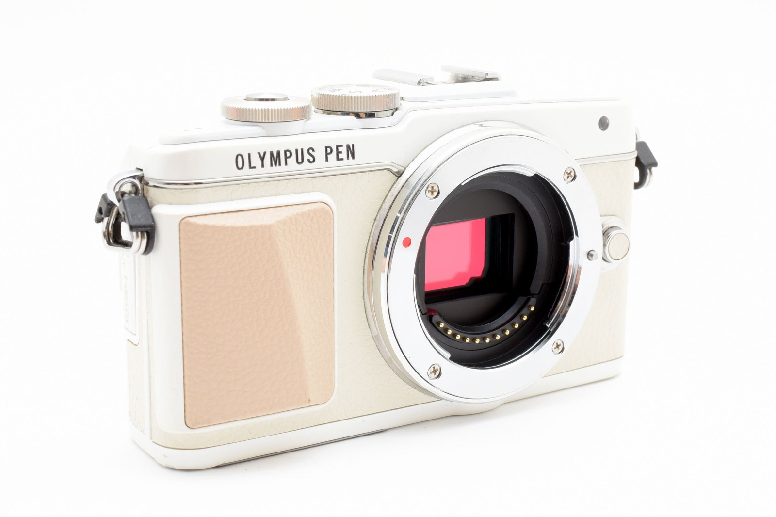 Olympus PEN E-PL7 SC:3538 16.1MP Digital Camera-White (Body Only) Tested#2816395