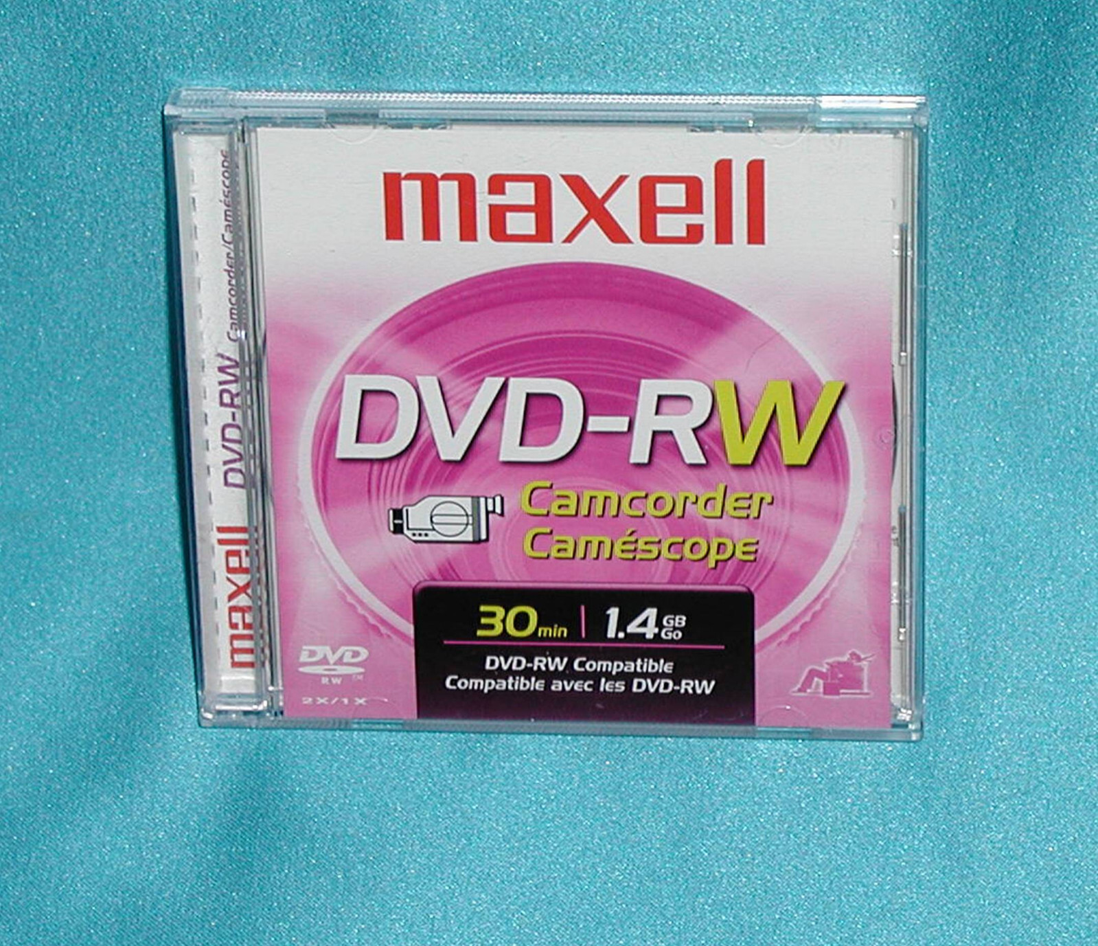 Maxell 045192rt Dvd-RW Camcorder 30min 1.4Gb Disks 10pk Factory NewGreatSALEWow!