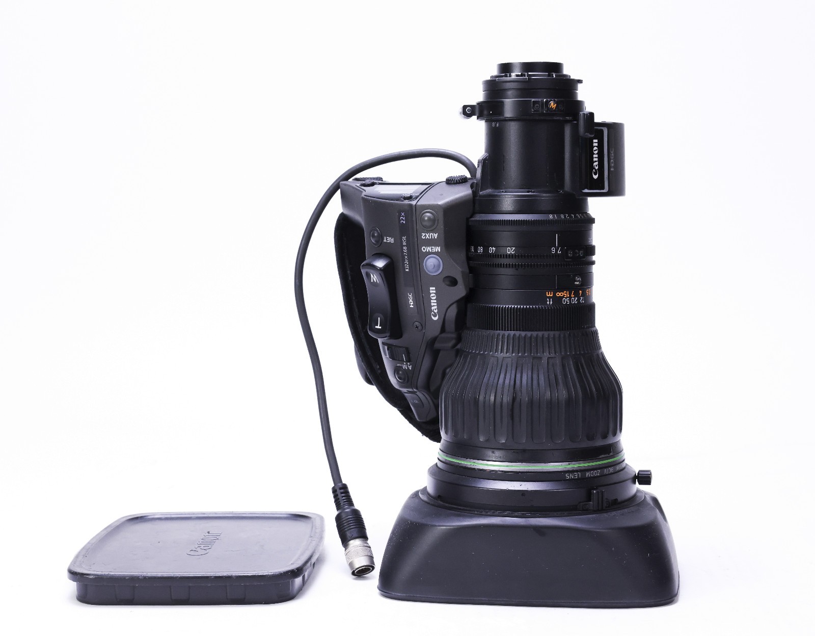 Canon KJ22eX7.6B IRSE HDGC 22x 2/3″ B4 ENG Broadcast Servo Lens