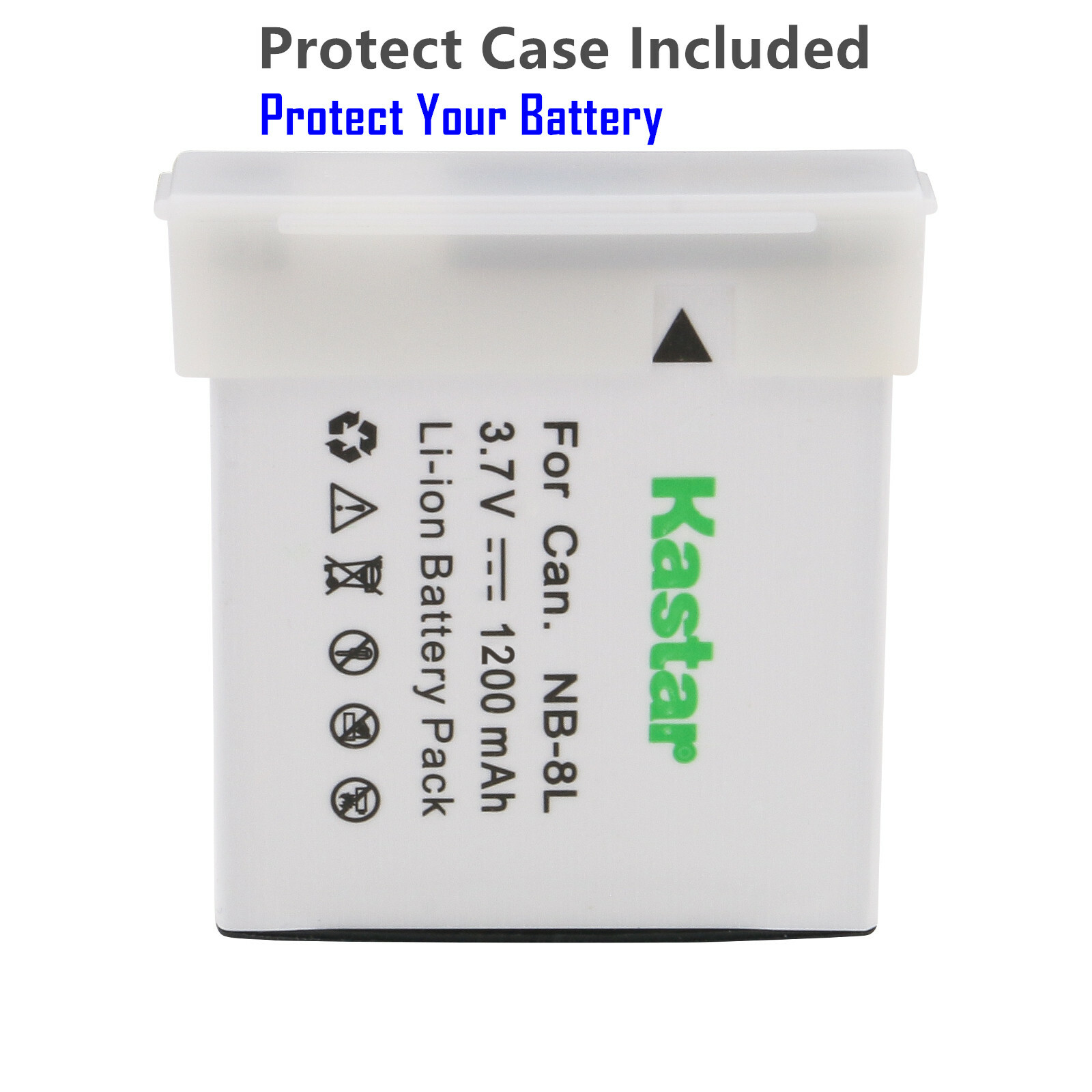 Kastar Battery AC Travel Charger for Canon NB-8L CB-2LA Canon PowerShot A3100 IS