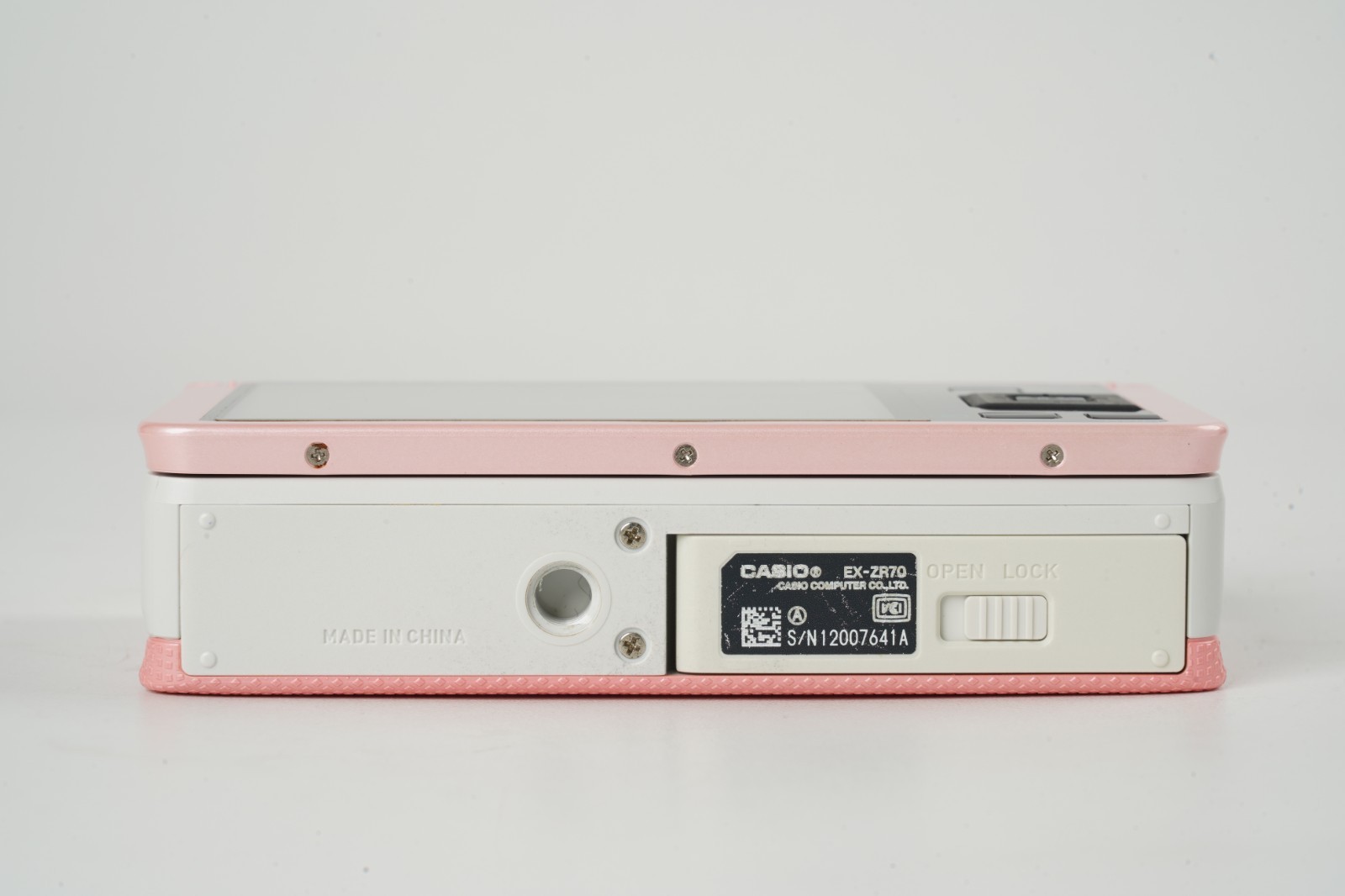 [Near Mint] CASIO EXILIM HIGH SPEED EX-ZR70 Pink 16.1MP Digital Camera JP #4555A