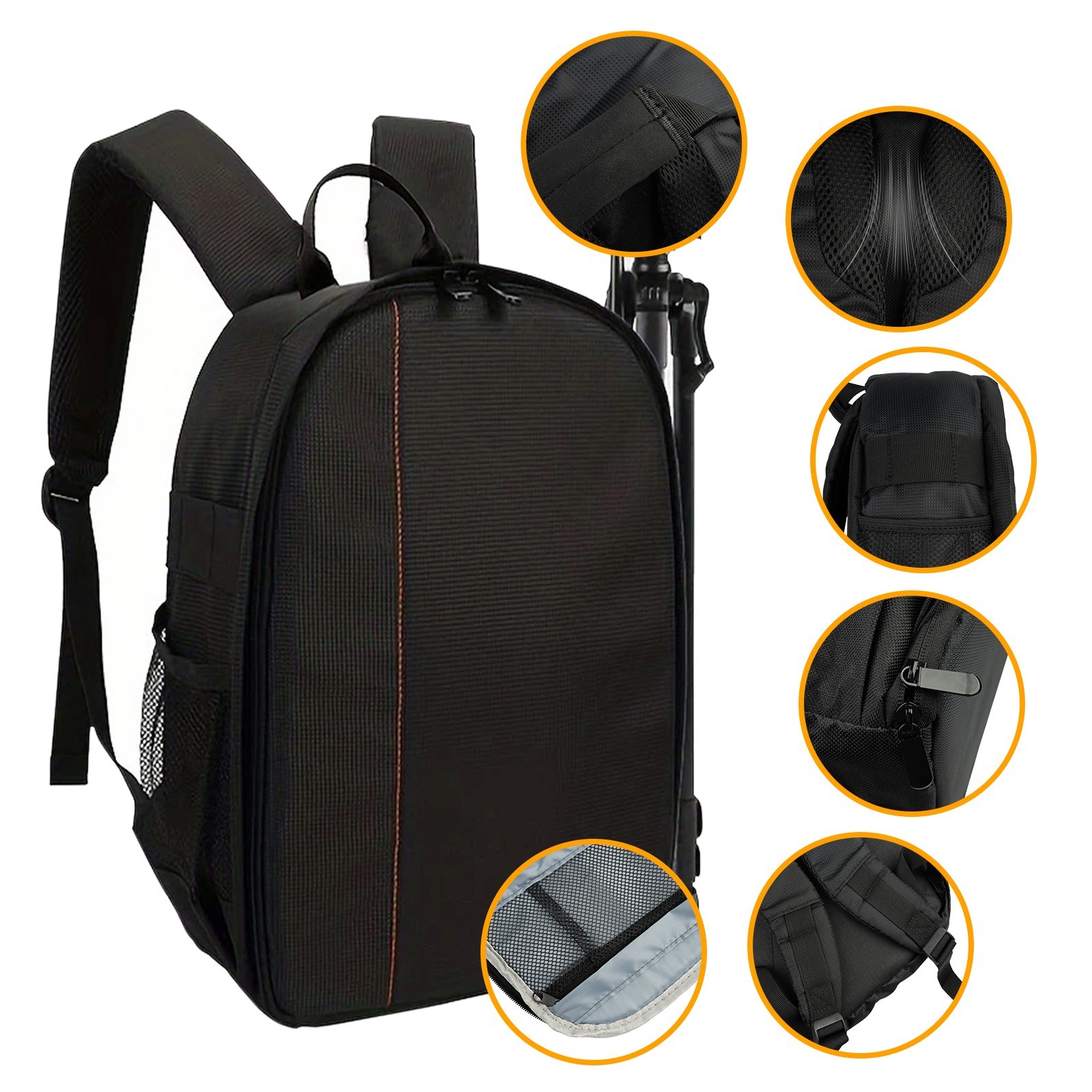 Camera Backpack for Photographers – Organized Storage for DSLR, Lenses & Tripod