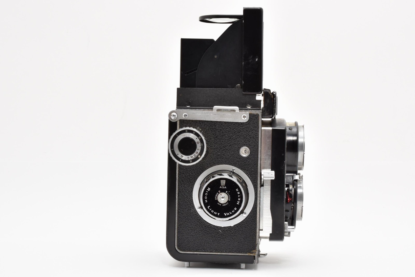 Mint Ricohflex DIA L 6×6 TLR Film Camera w/ Rikenon 8cm F3.5 Lens From JP # 2364