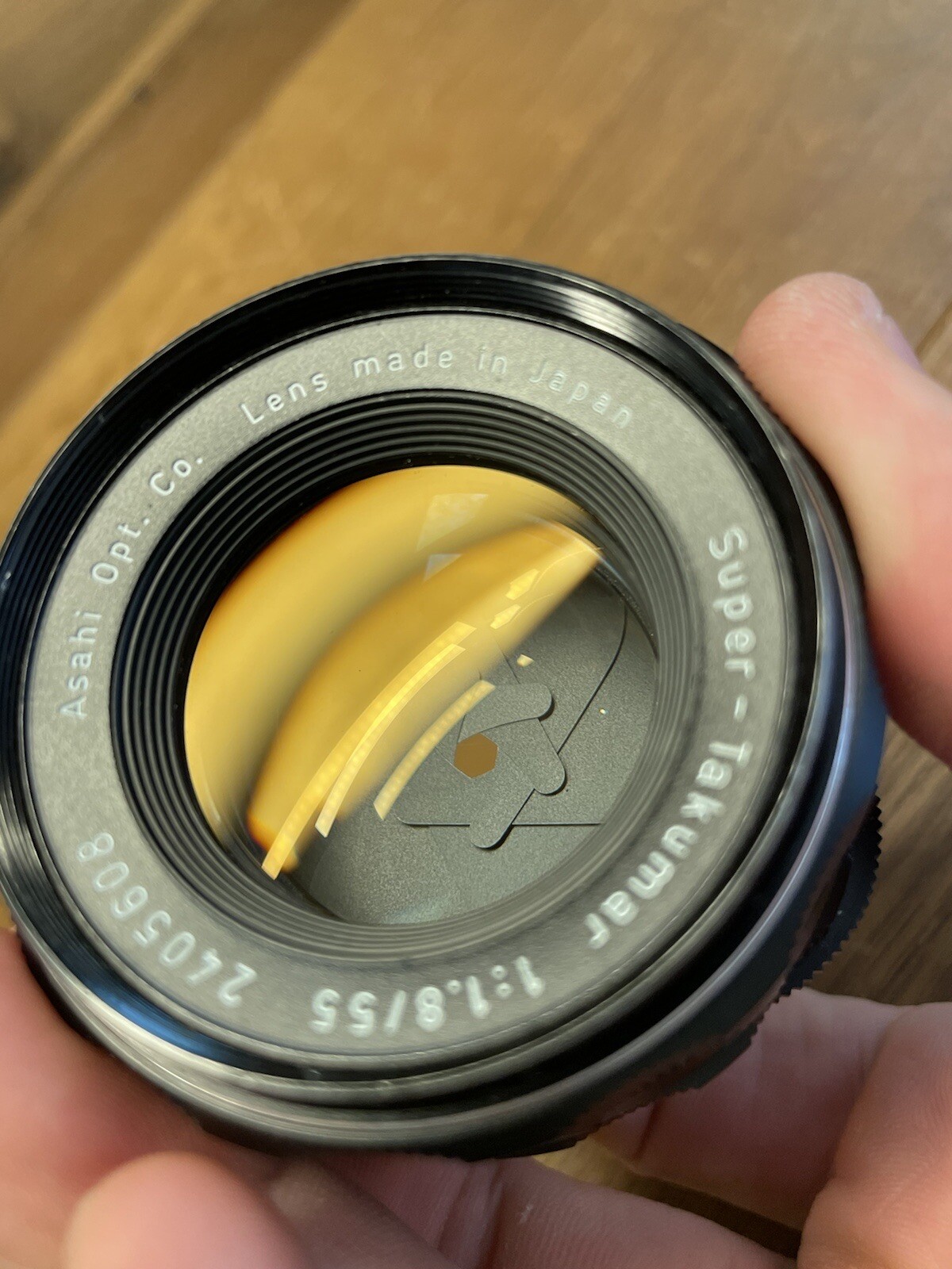 *Black Custom : Near Mint ++* Pentax S2 Late Mod Camera Super Takumar 55mm F/1.8