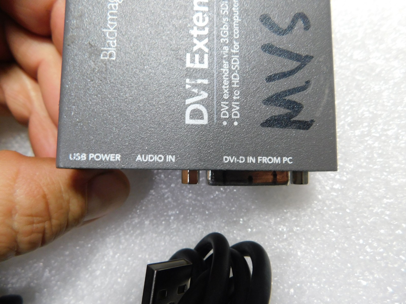 Blackmagic Design DVI EXTENDER HDLEXT-DVI 3G SDI USB W/HDMI ADAPTER