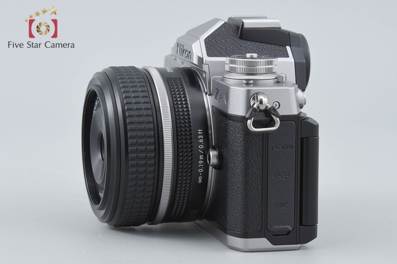 “Count 494” Nikon Z fc Silver 20.9 MP NIKKOR Z 28mm f/2.8 SE Special Edition Kit
