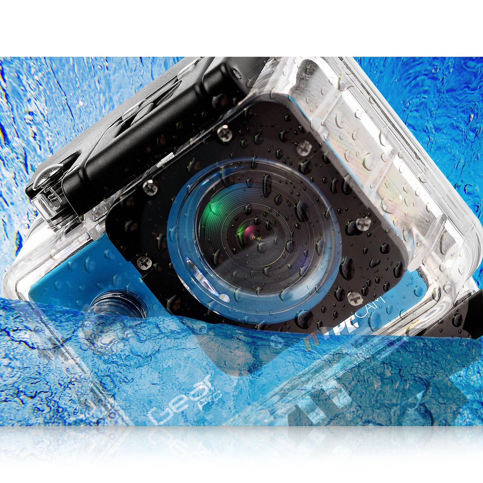 GDV485SL.01 4K 30fps Ultra HD Waterproof Sports Action with Wi-Fi Wireless Co…