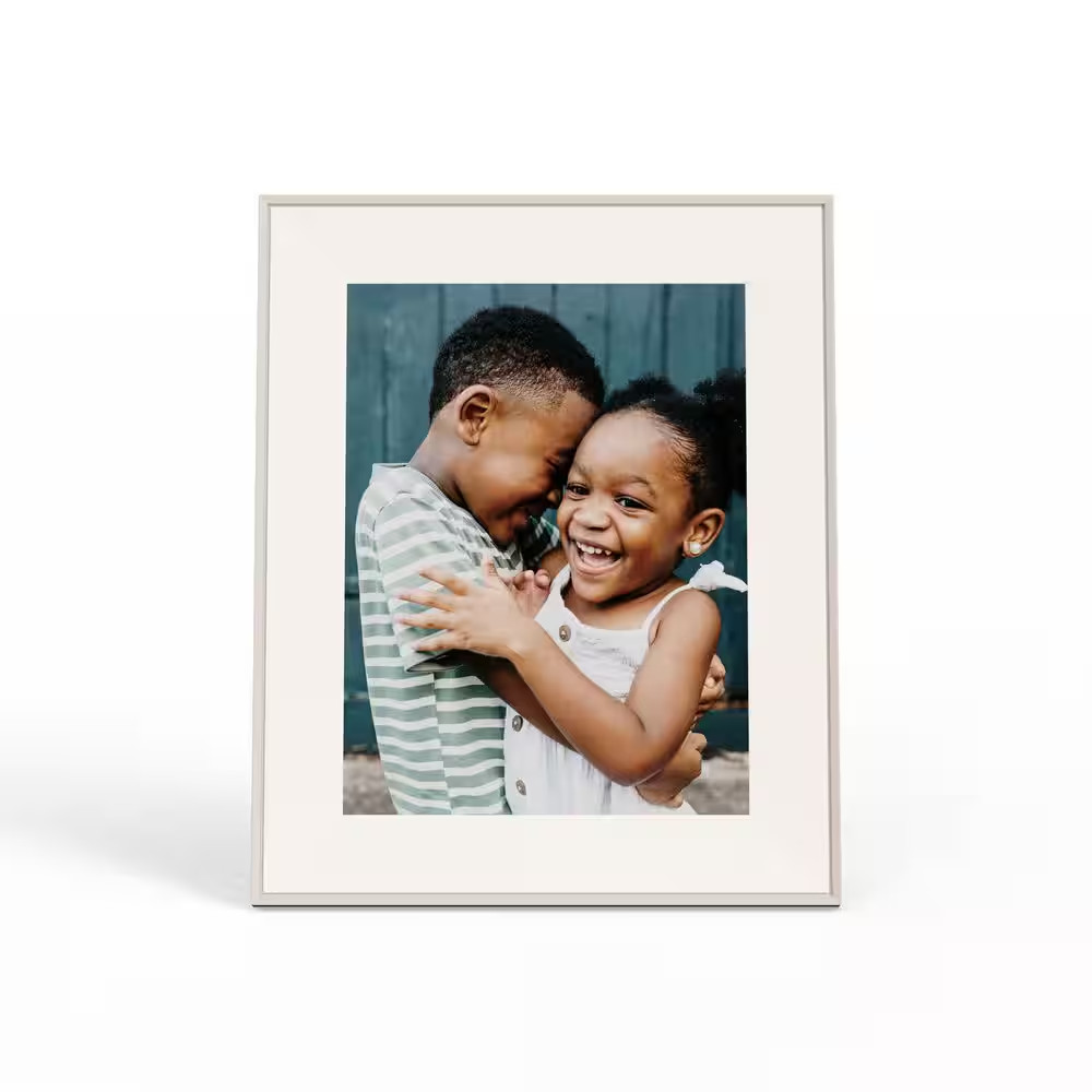 Aspen by Aura 12 In. Clay with White Mat Digital Picture Frame with Wi Fi 1200 X
